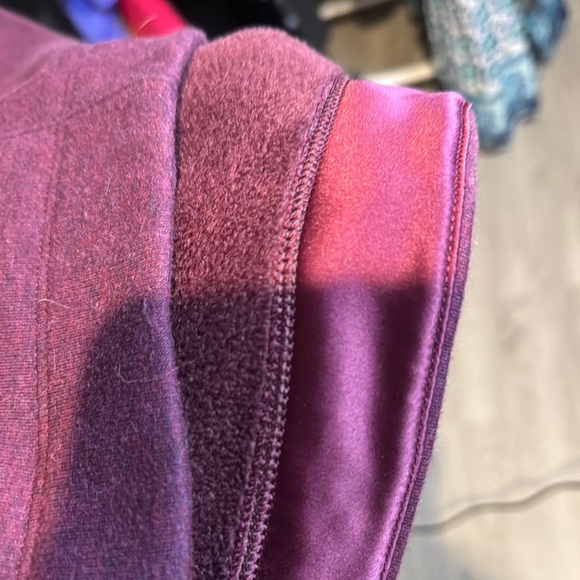 Athleta oversized Purple Cowl Neck Sweater with Bell Sleeves very cozy - Picture 4 of 4